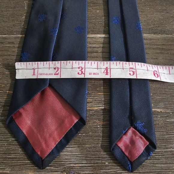 Vintage 1980s The Royal Wedding Lady Diana Prince of Wales Neck Tie - Picture 2 of 5